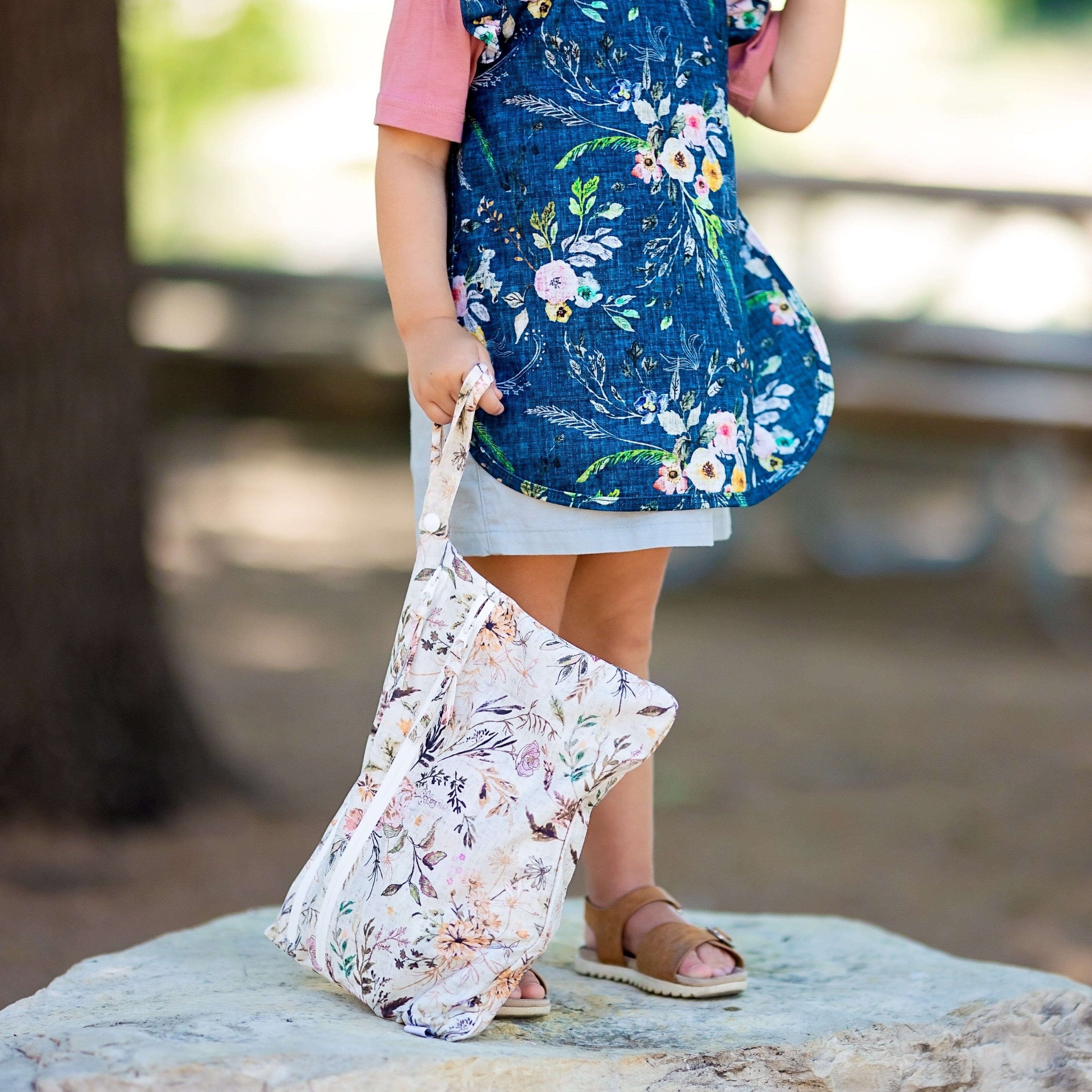 Saco impermeável Delilah Floral Bapron