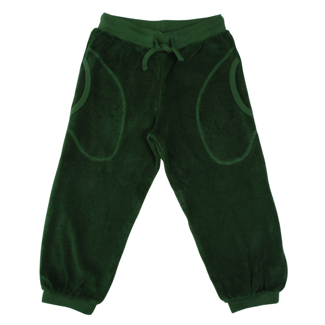Calças terry dark green 3-4 anos (último tamanho)