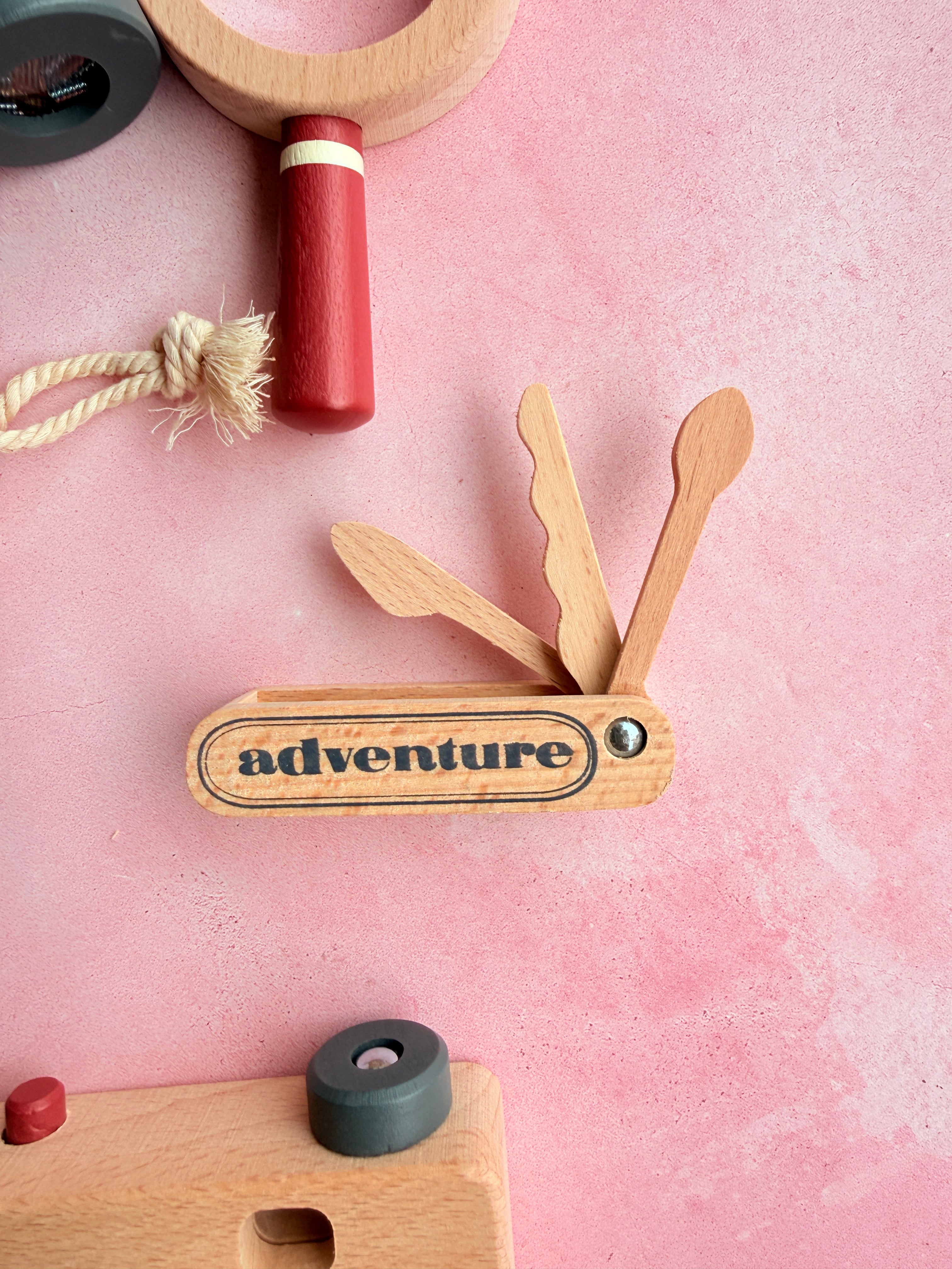 Adventure set de madeira