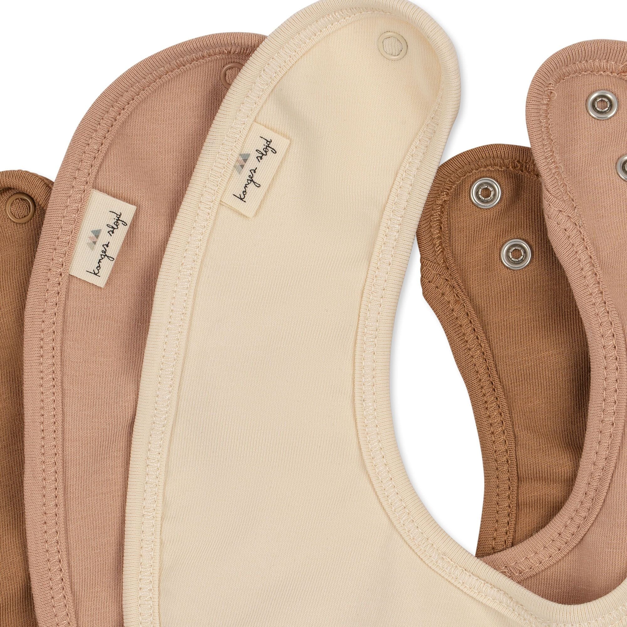 6 babetes impermeáveis maple shade Babete Konges sløjd