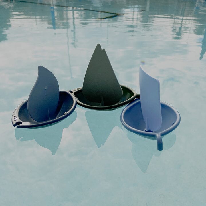 Brinquedo de banho BIBS Sail Boats Blue Mix Toys BIBS