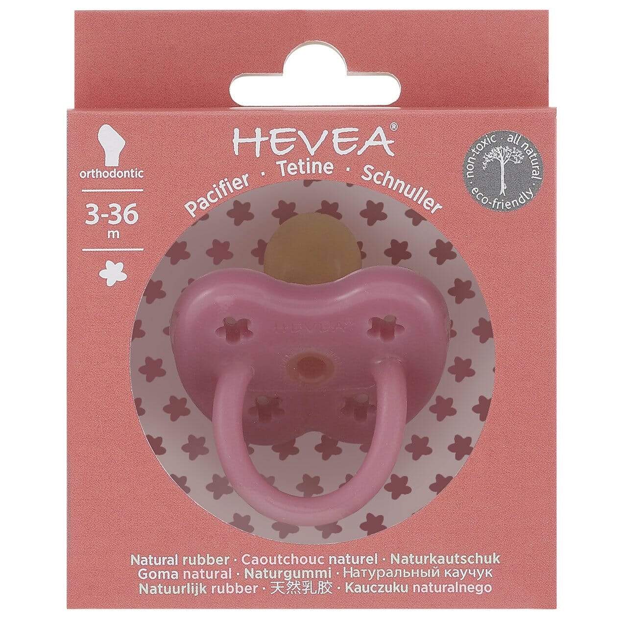 Pacifier watermelon 0-3 M Hevea pacifier Hevea