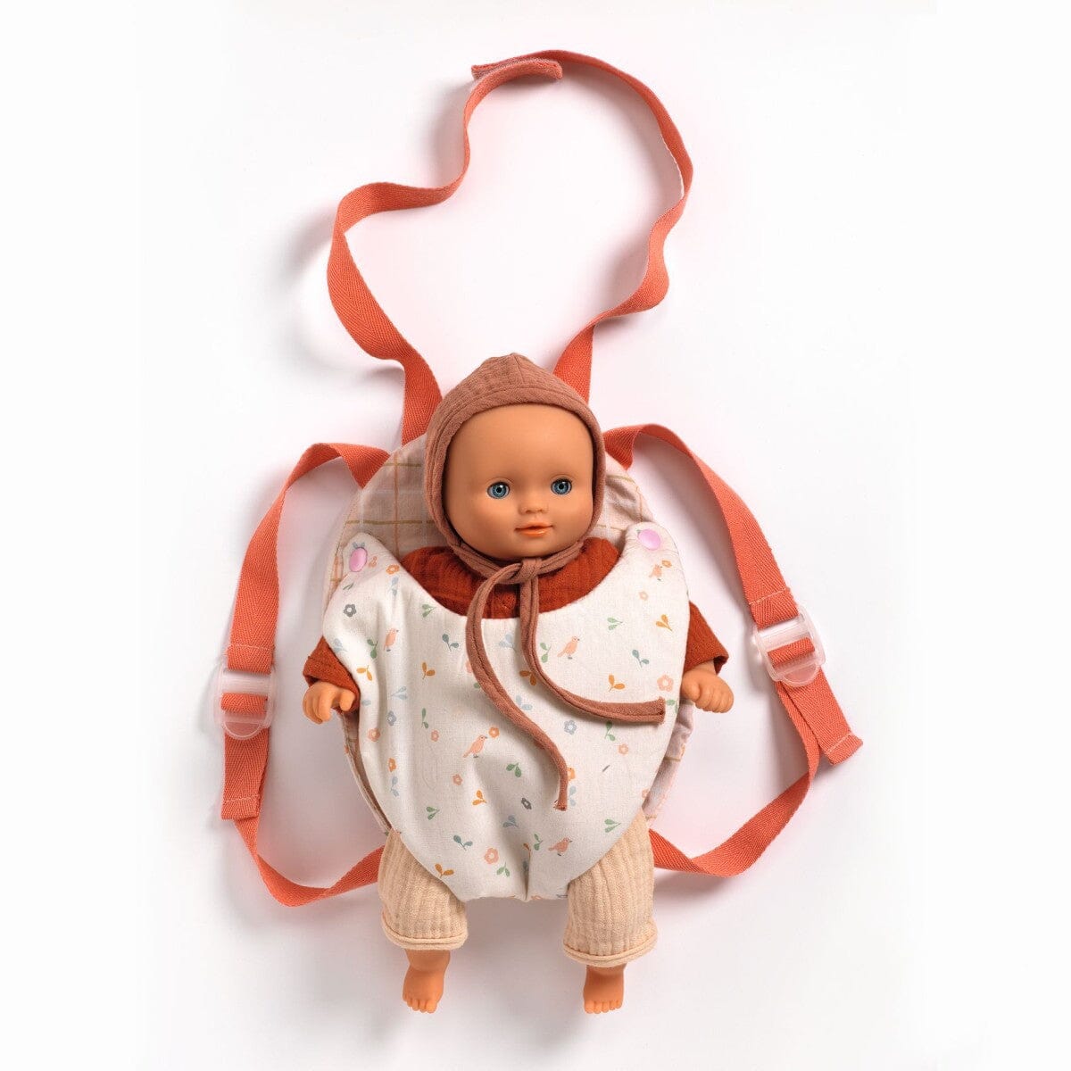 Porta-bebés lavanda para bonecas Pomea Toys Djeco