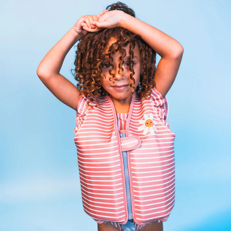 Colete flutuador aprendizagem daisy flower