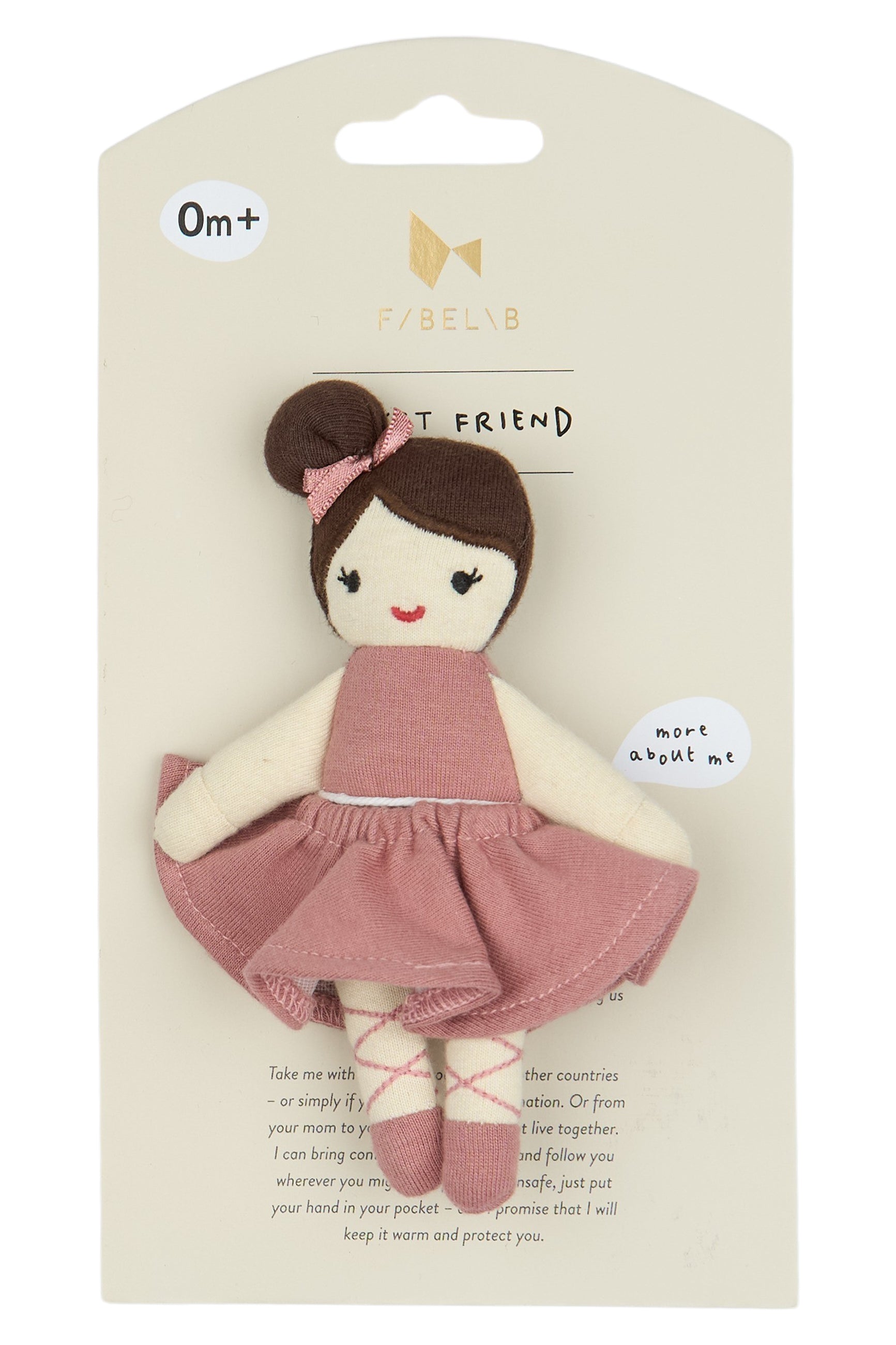 Boneca Ballerina pocket friend