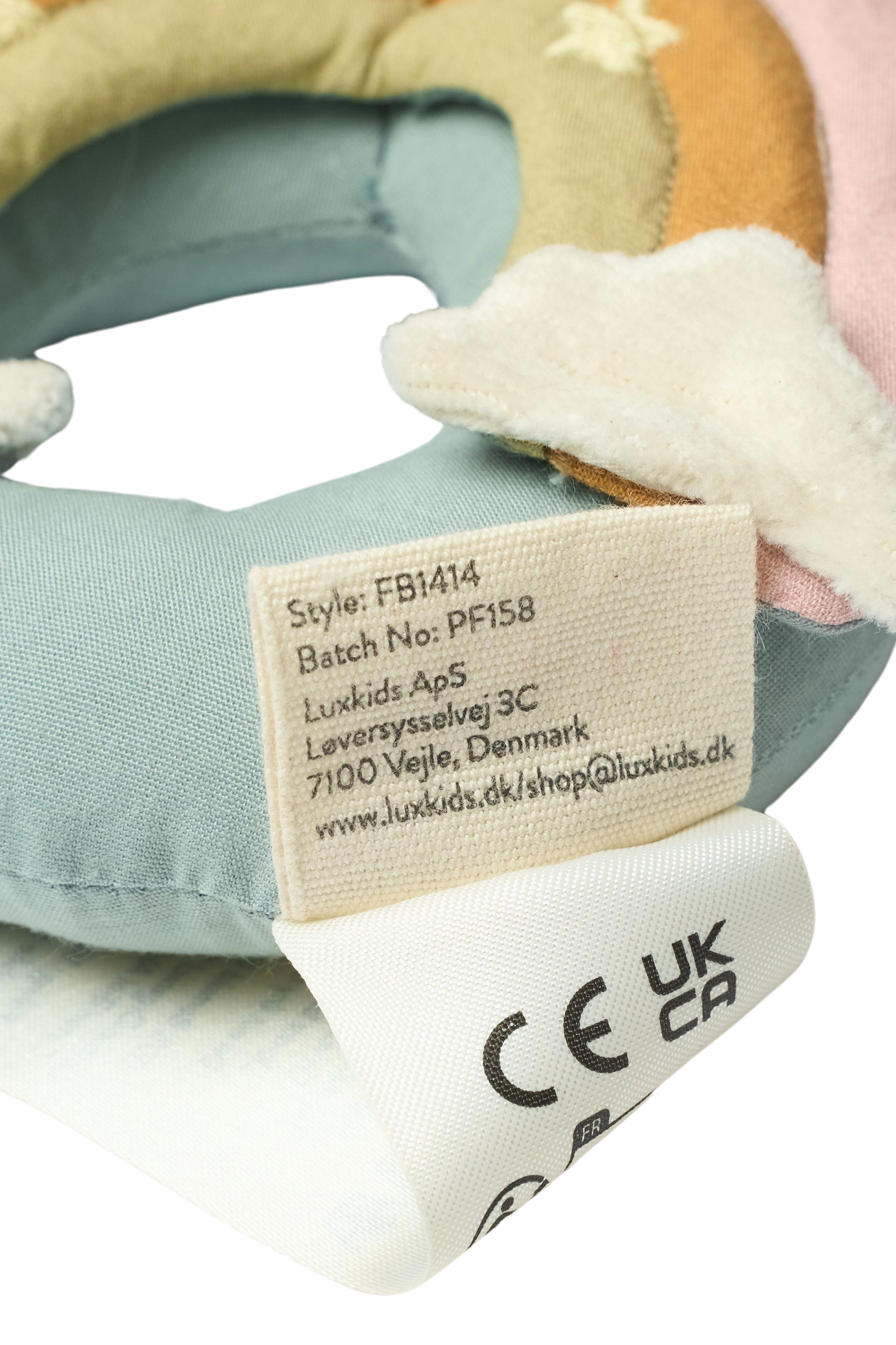 Roca arco-íris orgânico | brinquedo sensorial