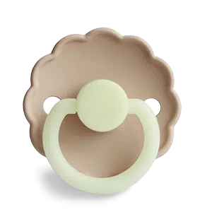 6 chupetas redondas silicone mixed cinnamon charm