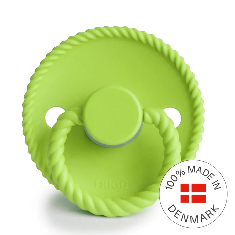 2 chupetas rope redondas SILICONE waterfall | rain forest