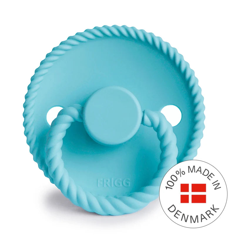 2 chupetas rope redondas SILICONE waterfall | rain forest