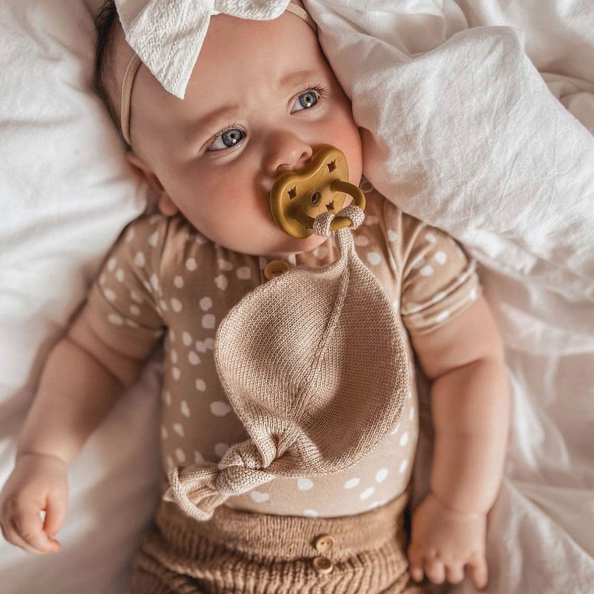 Chupeta redonda látex golden honey 3-36 M