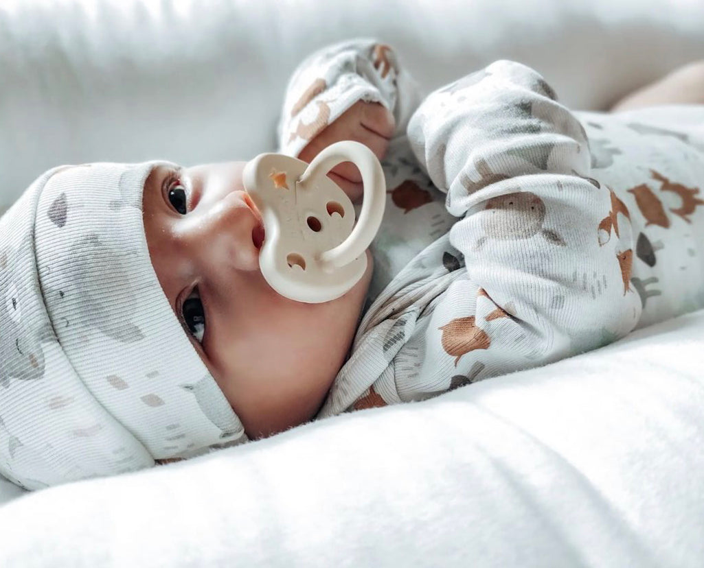 Chupeta ortodôntica látex milky white 0-3 M