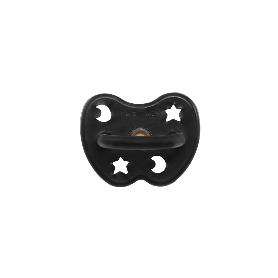 Chupeta redonda látex black 3-36 M