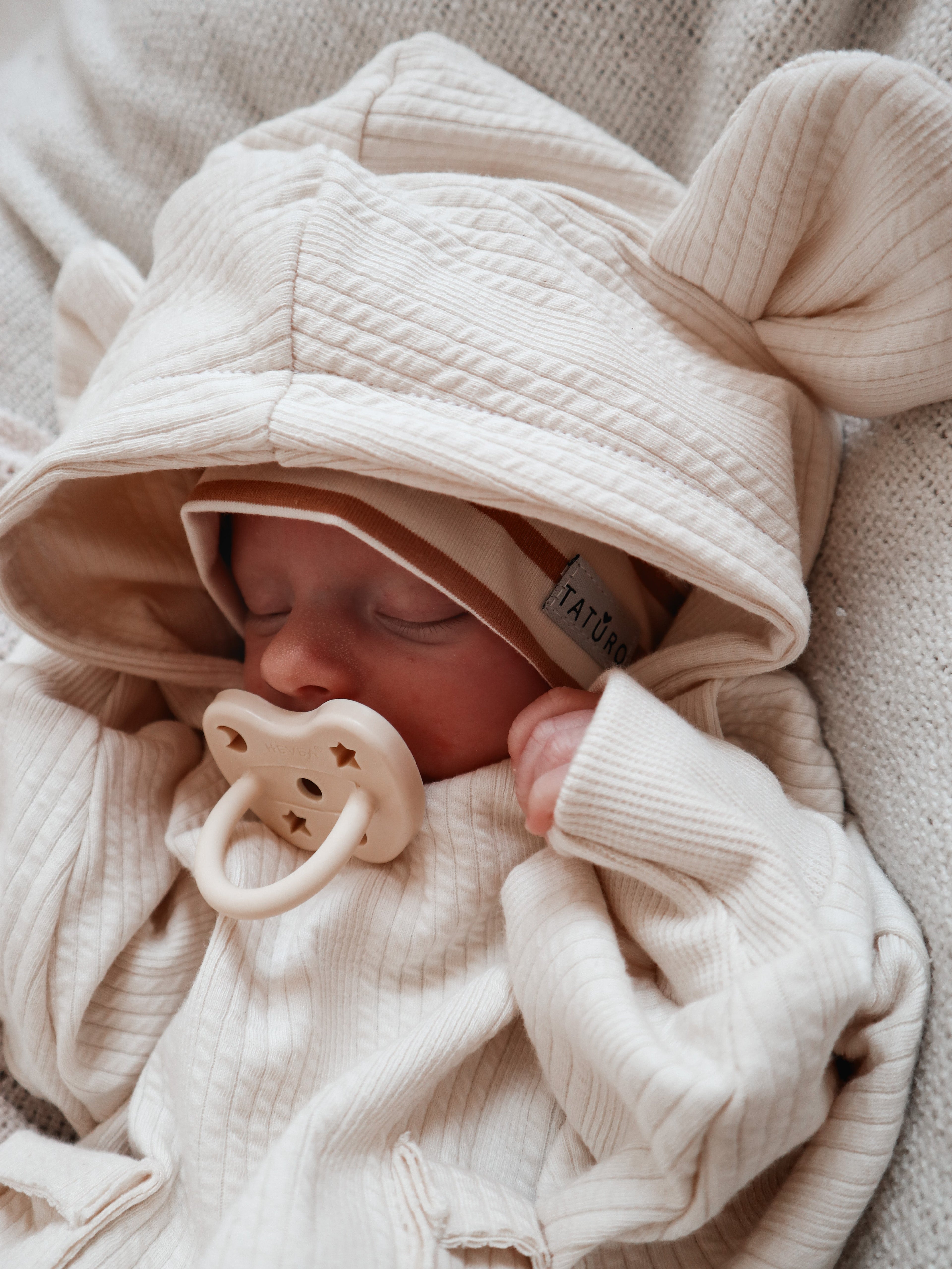 Chupeta redonda látex milky white 0-3 M