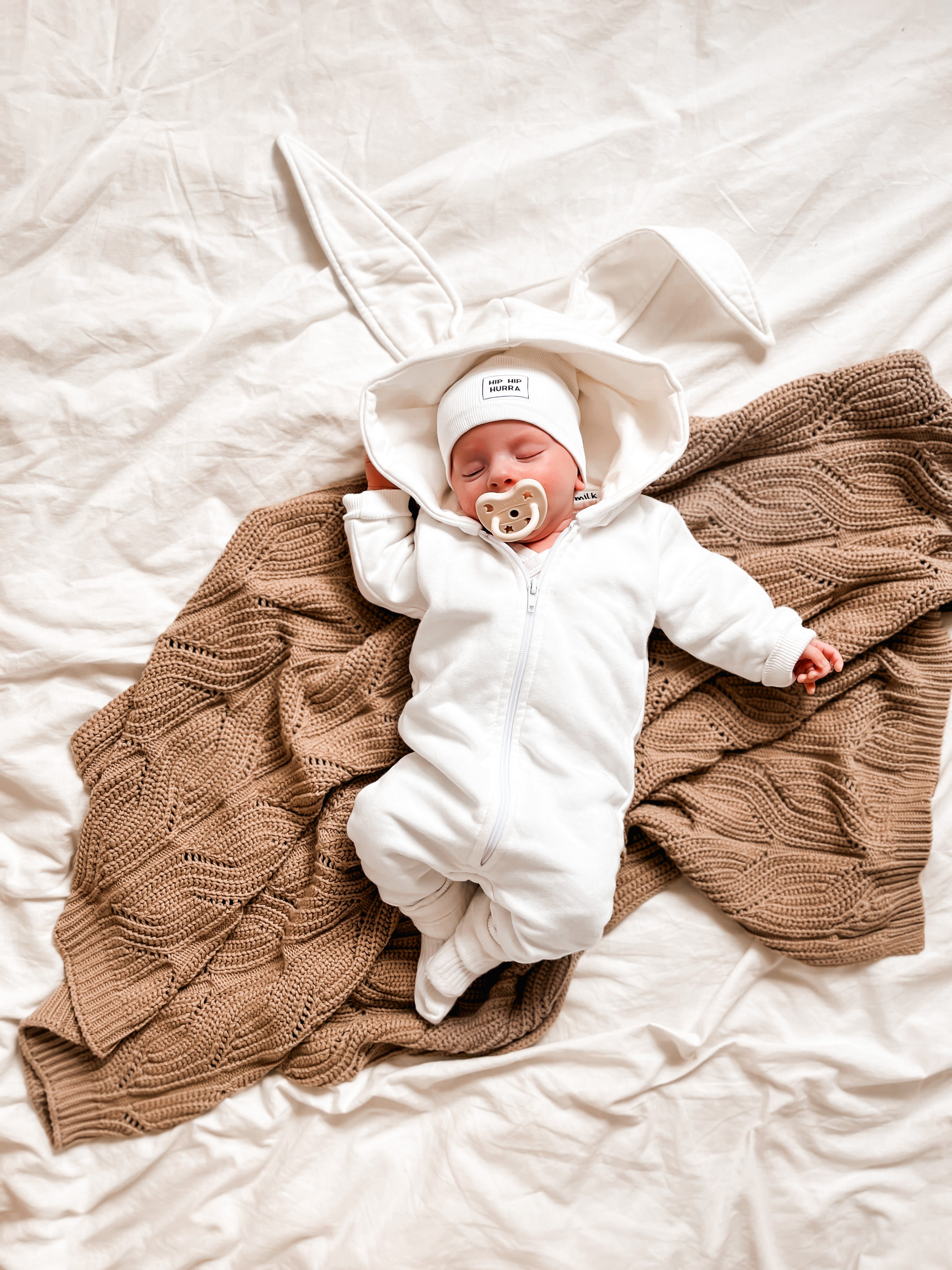 Chupeta redonda látex milky white 0-3 M