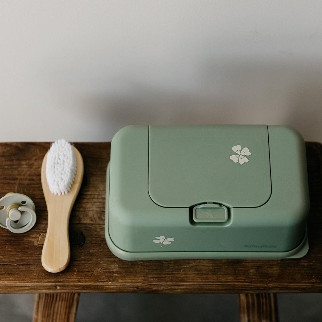 Caixa para toalhitas verde trevo wipes cover FunkyBox