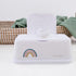 Caixa para toalhitas branca arco-íris wipes cover FunkyBox