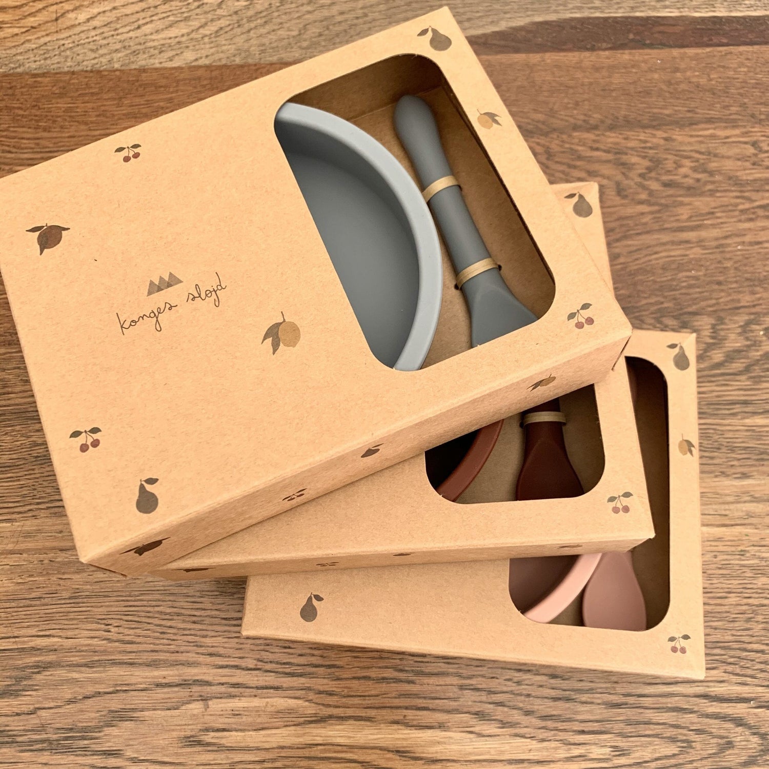 Conjunto primeira refeição rose Meal Konges sløjd