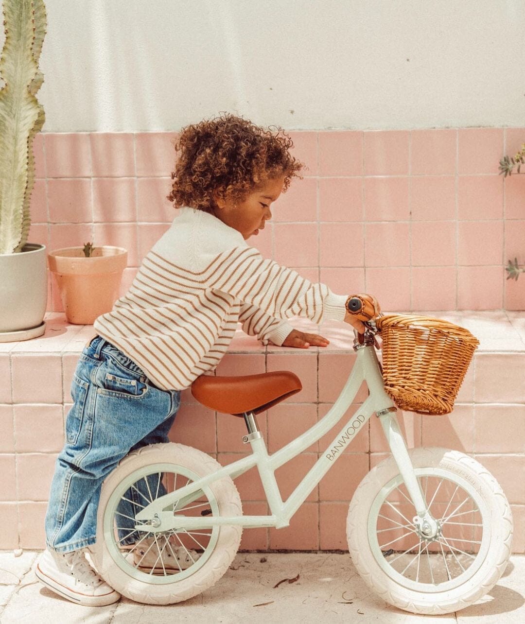 Bicicleta de equilíbrio First Go! - matte mint Toys Banwood