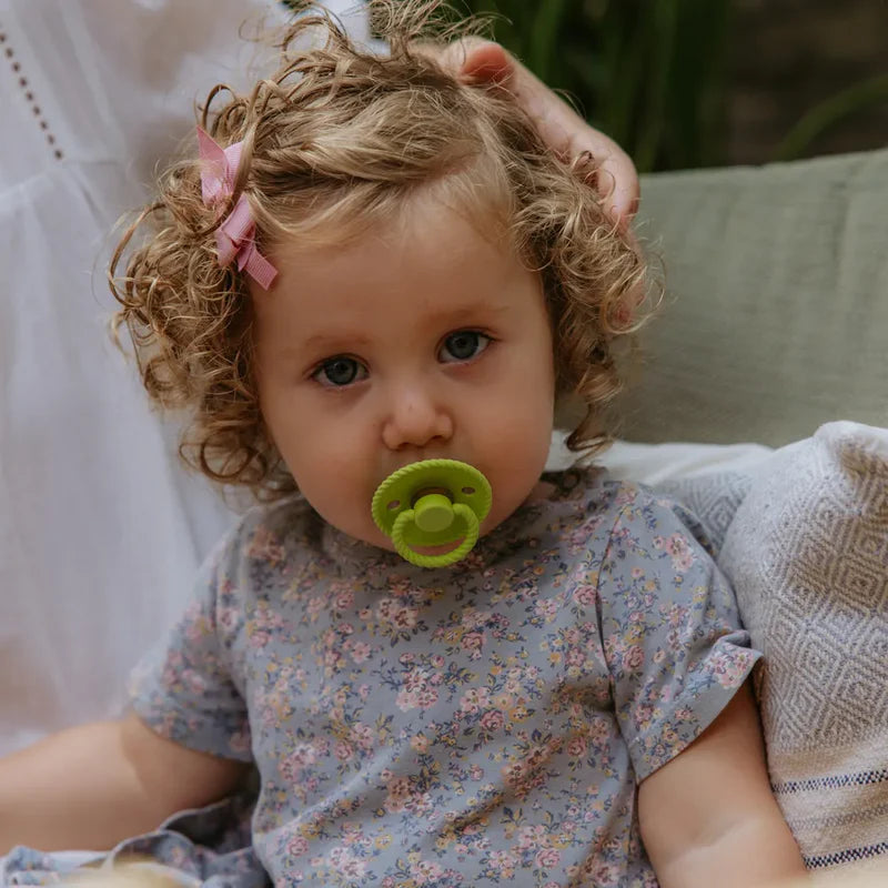 2 chupetas rope redondas SILICONE waterfall | rain forest