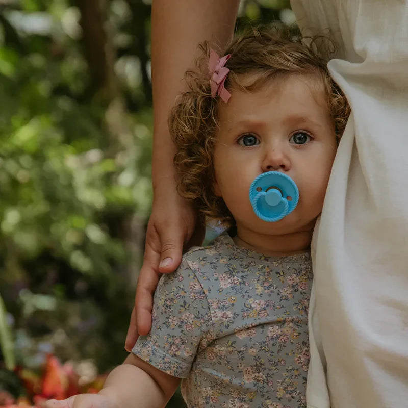 2 chupetas rope redondas SILICONE waterfall | rain forest