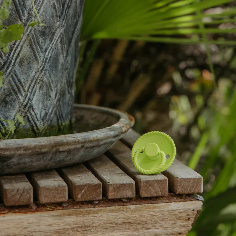 2 chupetas rope redondas SILICONE waterfall | rain forest