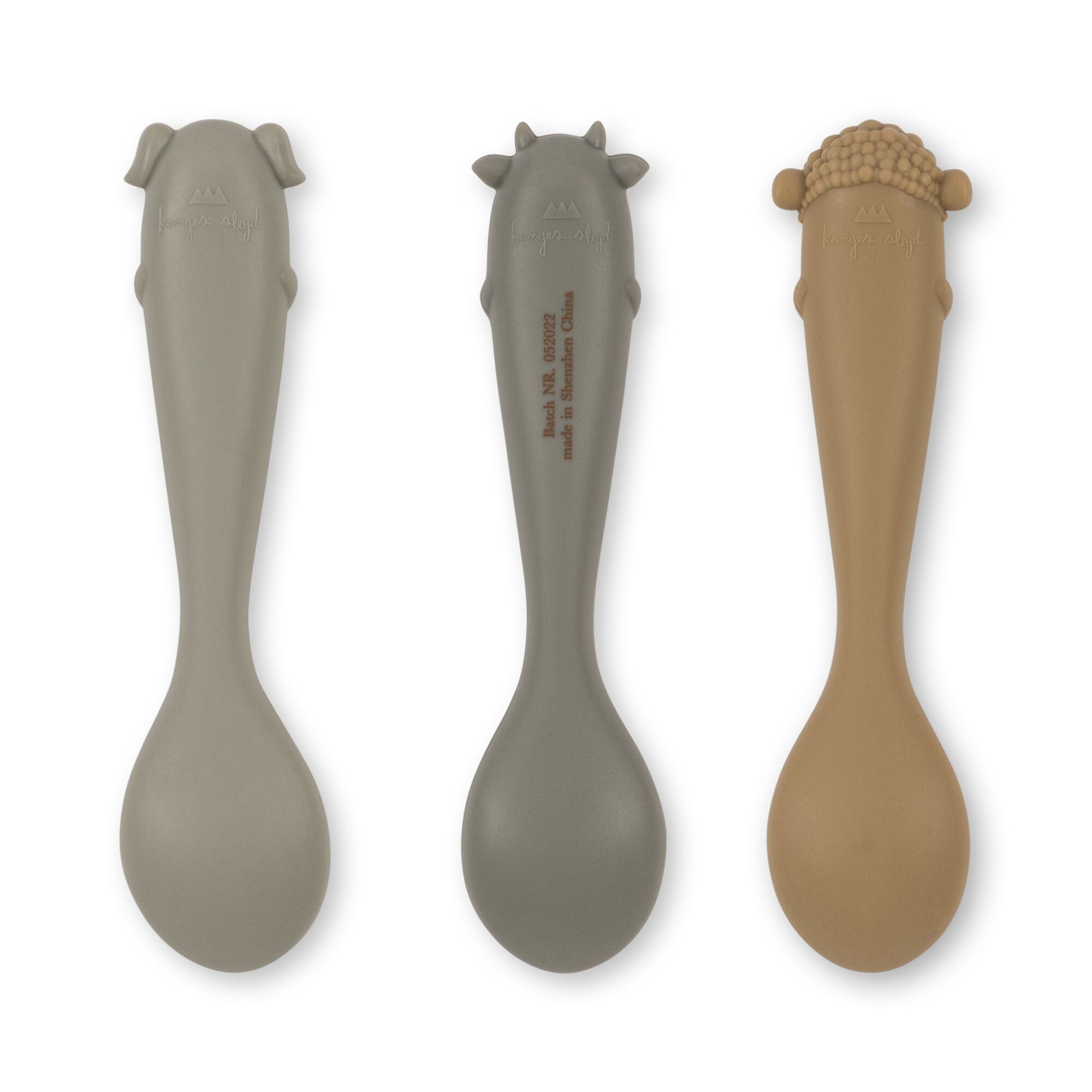 3 colheres ergonómicas farm ocean mix Meal Konges sløjd