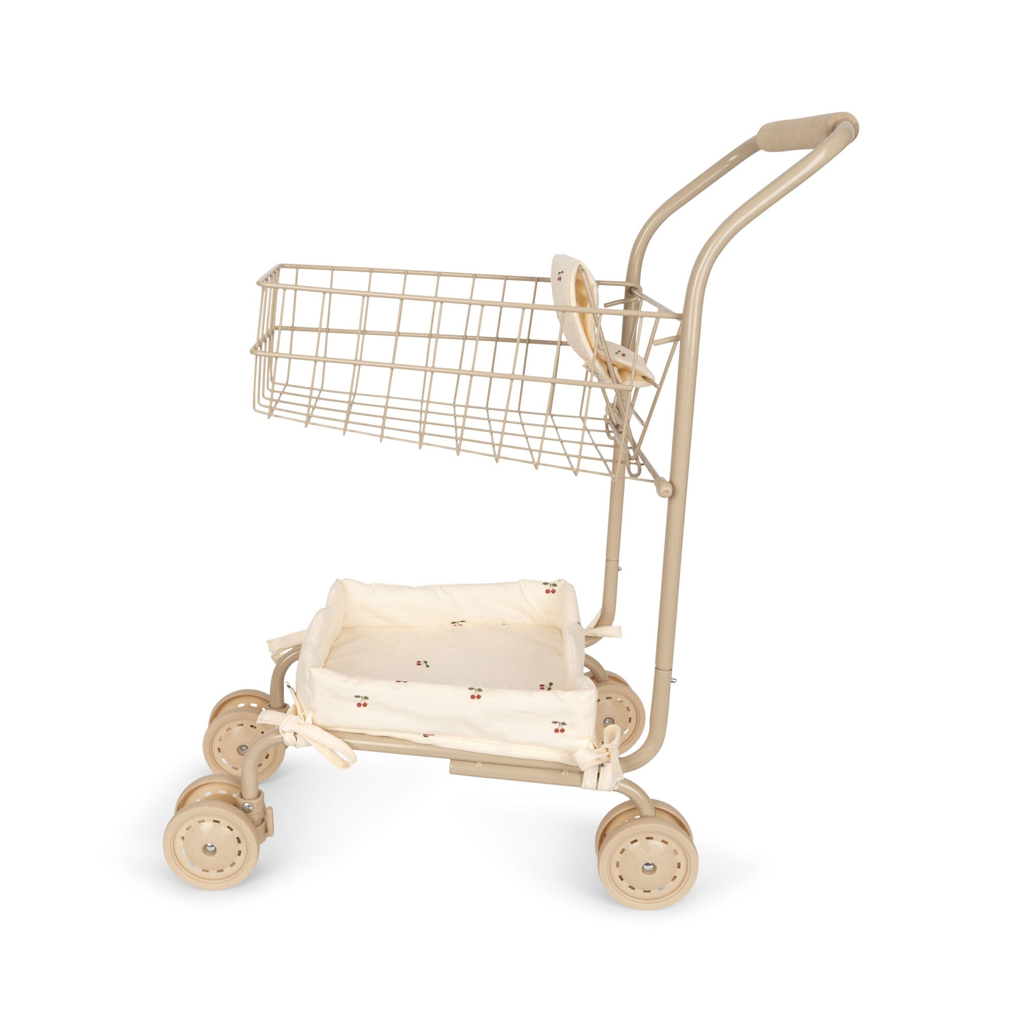 Carrinho de compras de brincar cherry Toys Konges sløjd