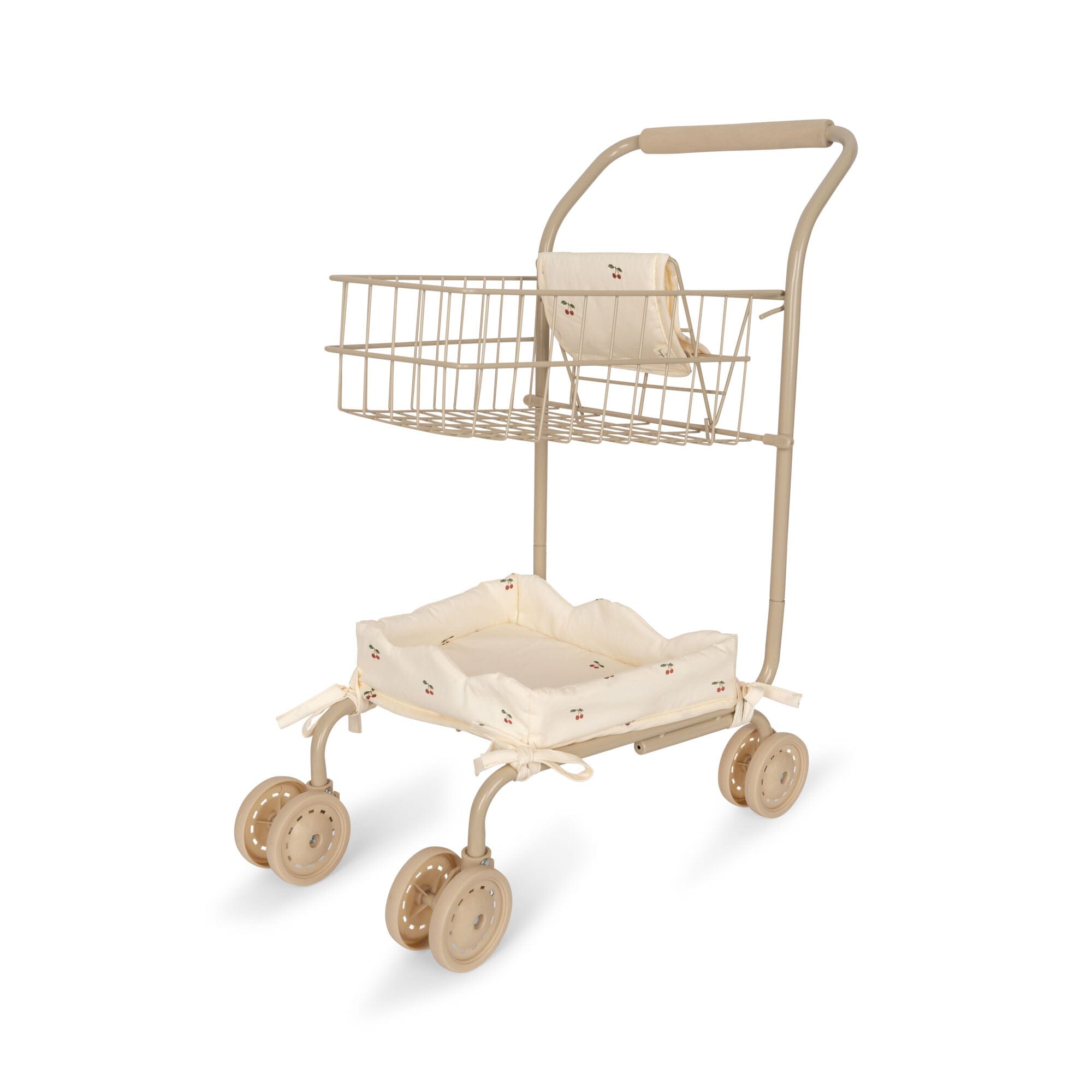 Carrinho de compras de brincar cherry Toys Konges sløjd