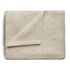 Manta de bebé pointelle ivory muslin mushie