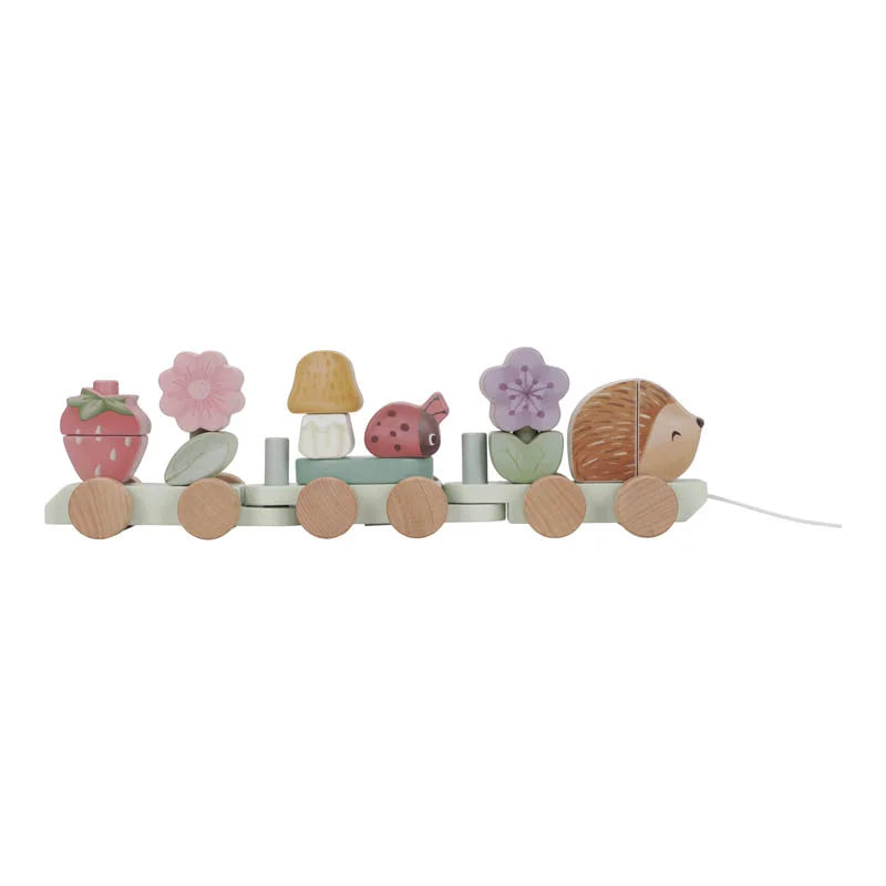 Comboio de encaixe - ouriço - Fairy Garden