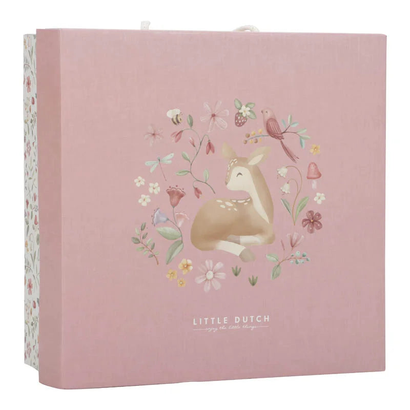 Gift box fairy garden