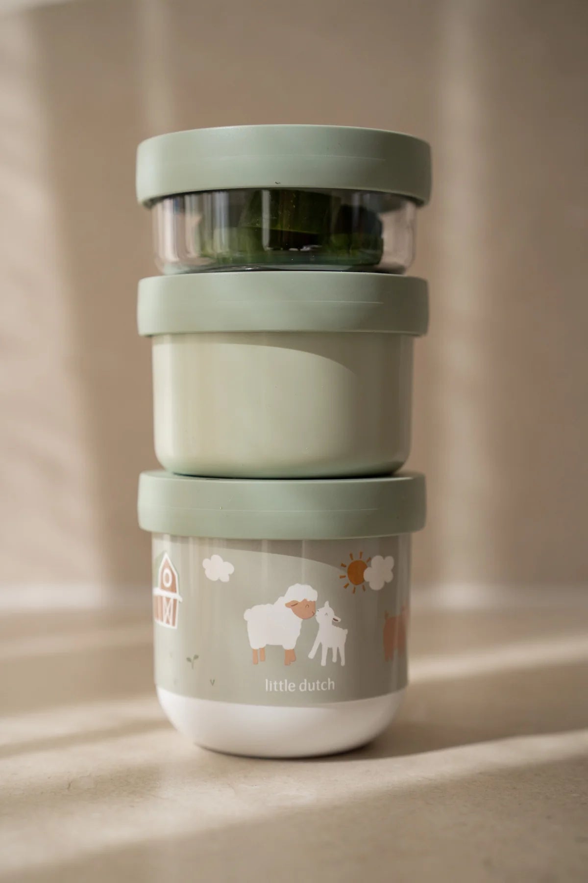 Snackboxes Empilháveis Mepal Mio 3 peças – little farm