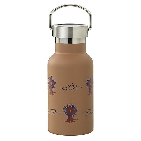 Garrafa térmica leão 350 ml + 2 tampas