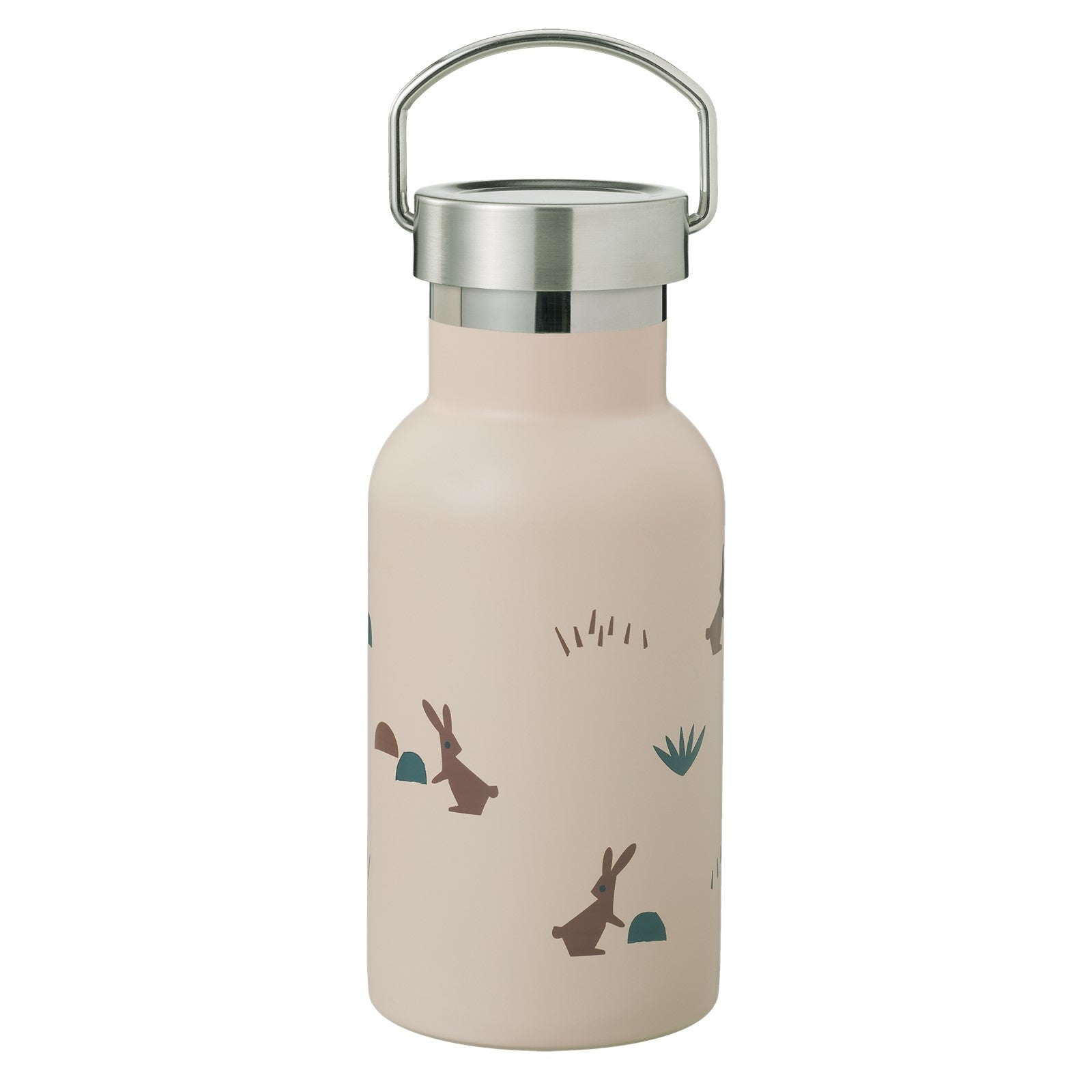 Garrafa térmica coelhinho 350 ml + 2 tampas
