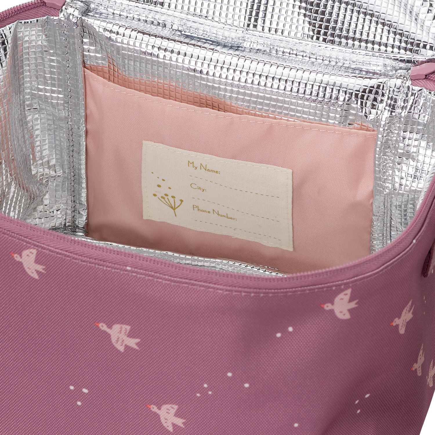 Bolsa térmica grande andorinhas