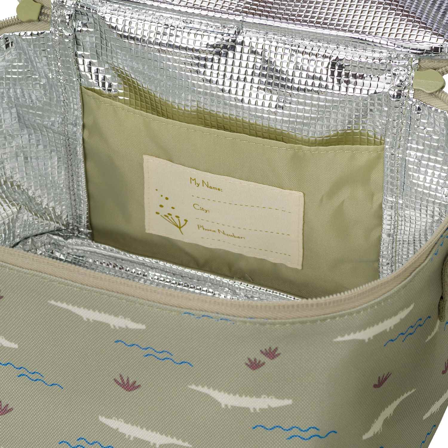 Bolsa térmica grande crocodilo