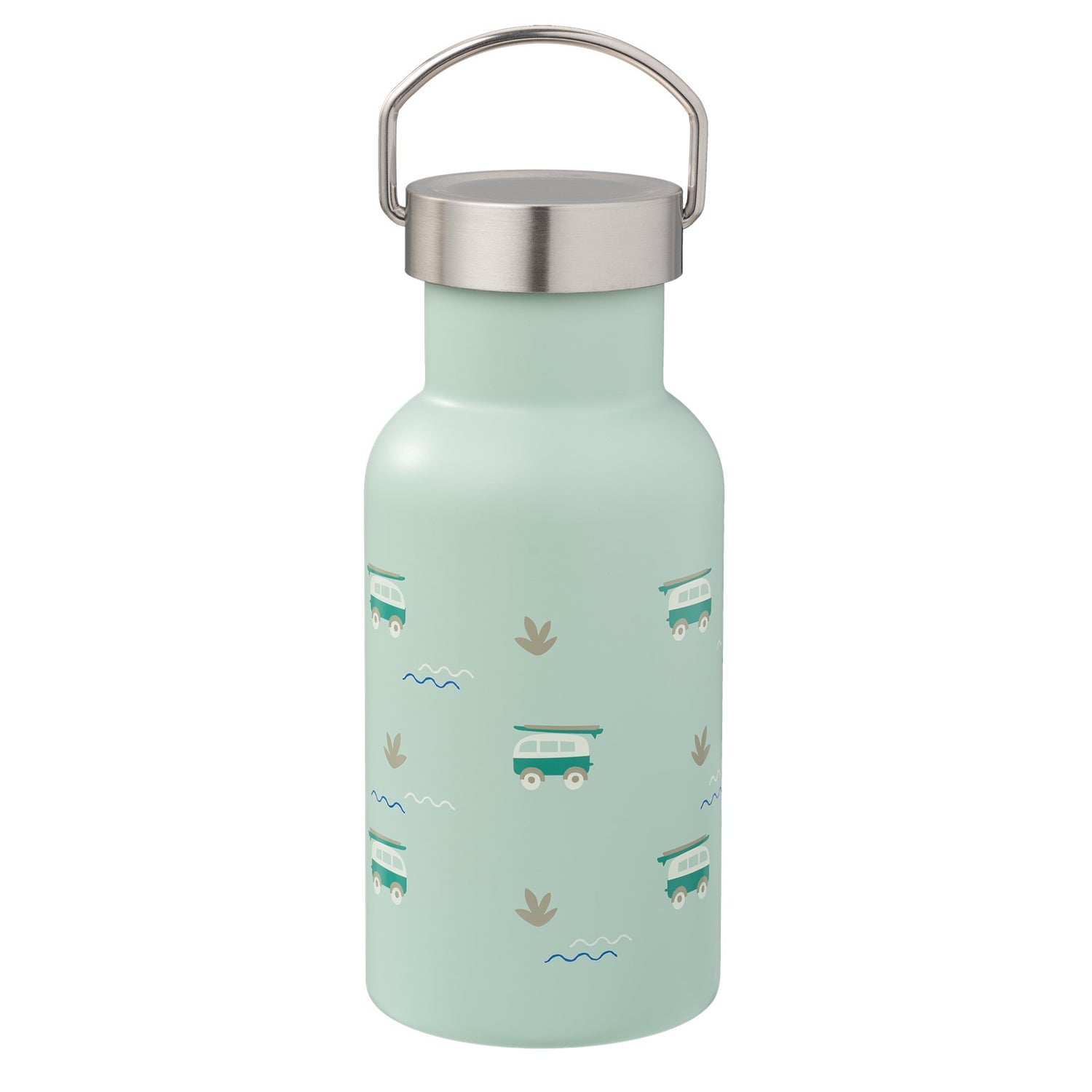 Garrafa térmica surf 350 ml + 2 tampas