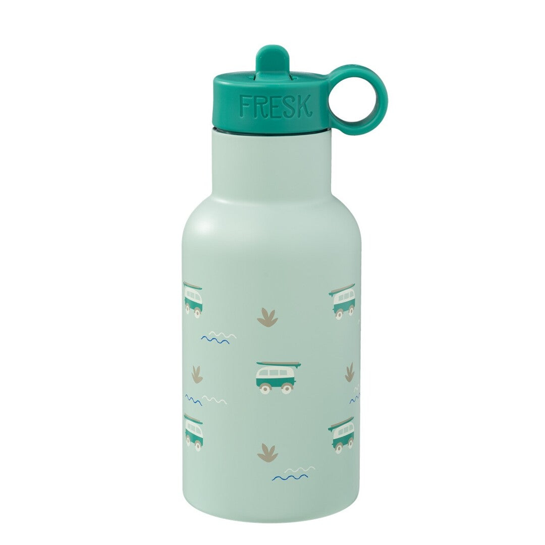 Garrafa térmica surf 350 ml + 2 tampas