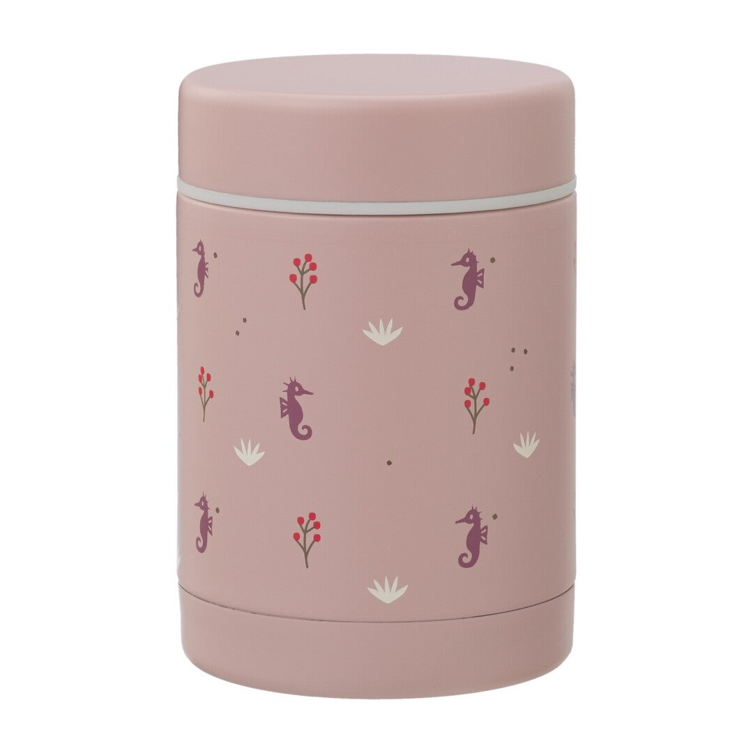 Termo cavalo marinho rosa 300 ml