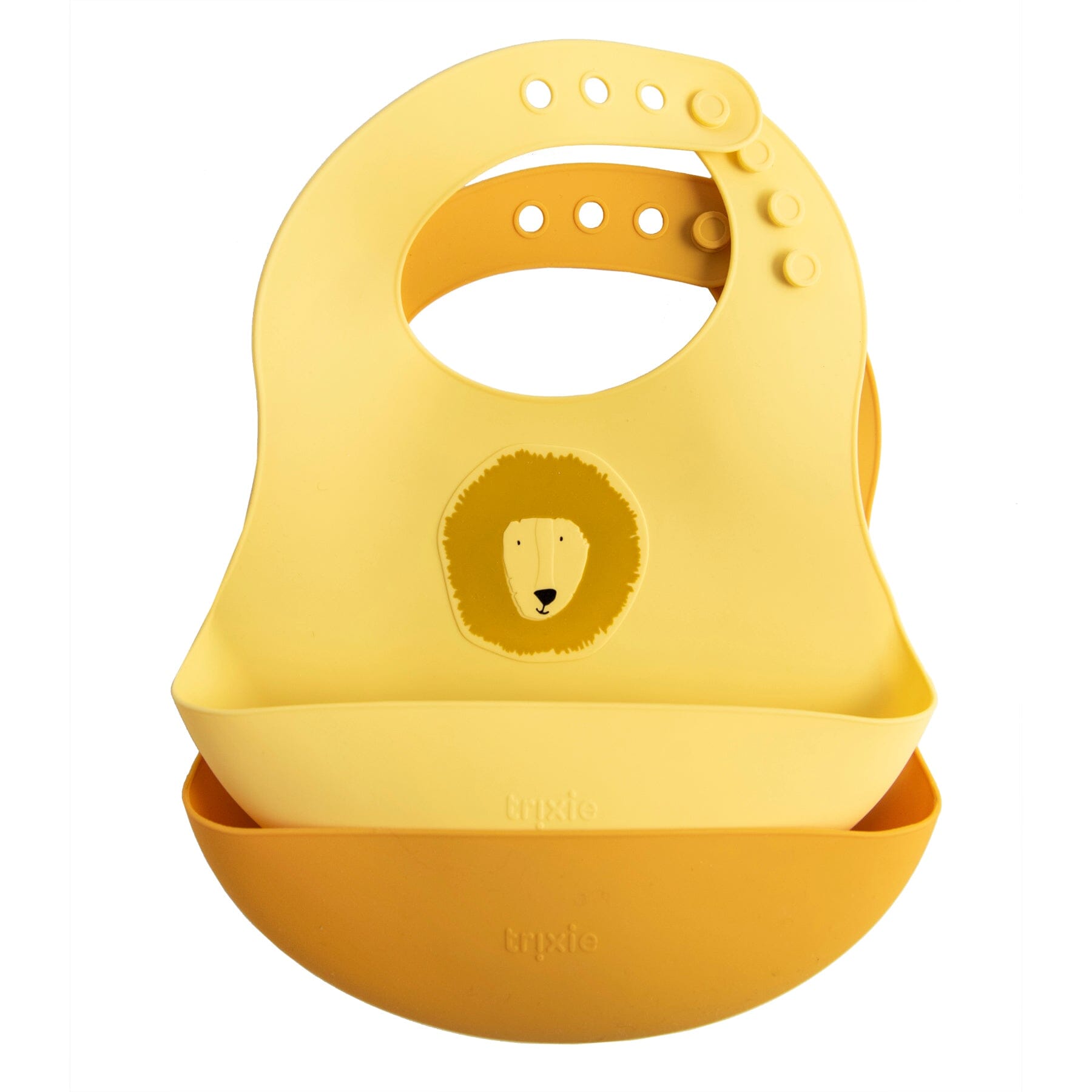 2 babetes de silicone Mr Lion dinnerware Trixie