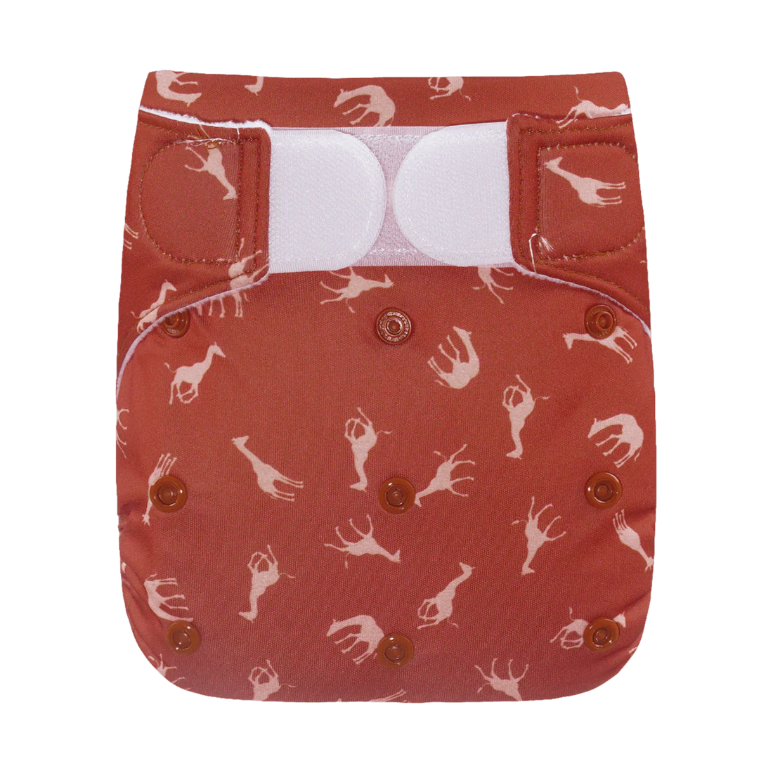 Fralda de natação reutilizável c/ velcro savana