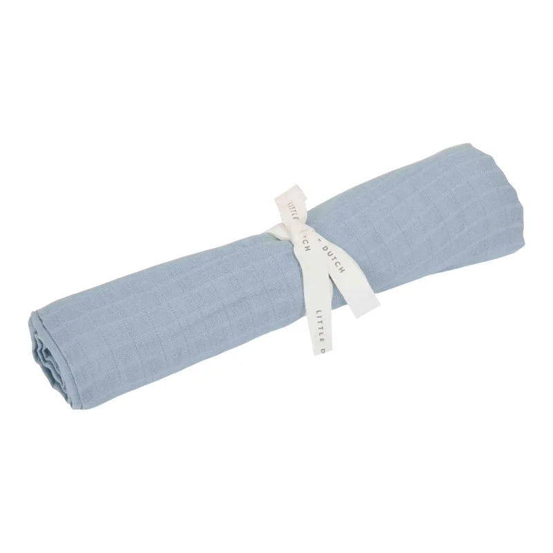 Musselina swaddle 120 cm blue denim