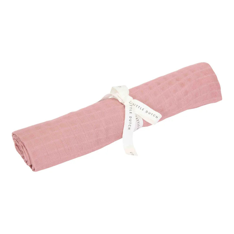 Musselina swaddle 120 cm rosa