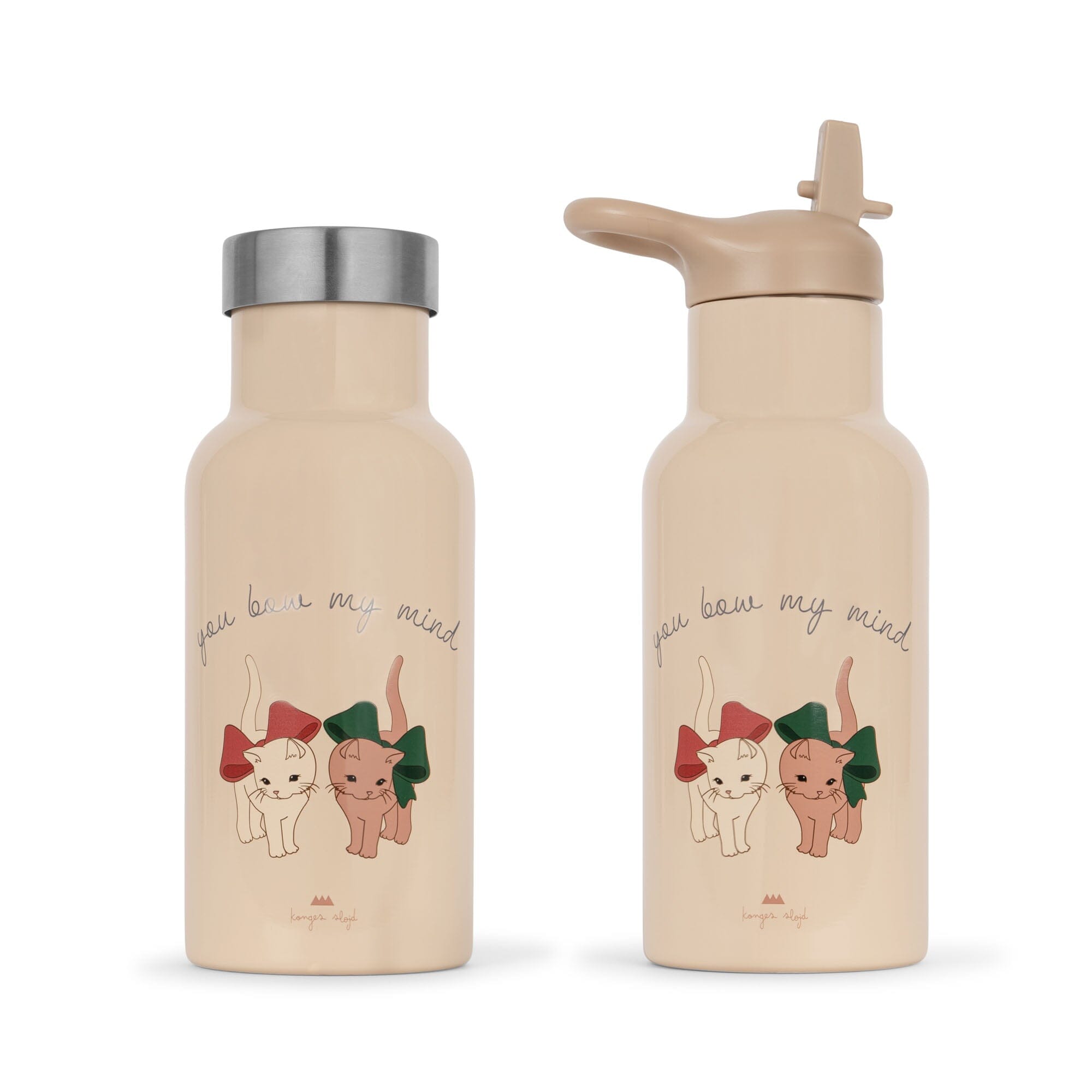 Garrafa térmica bow kitty 350 ml meal Konges sløjd