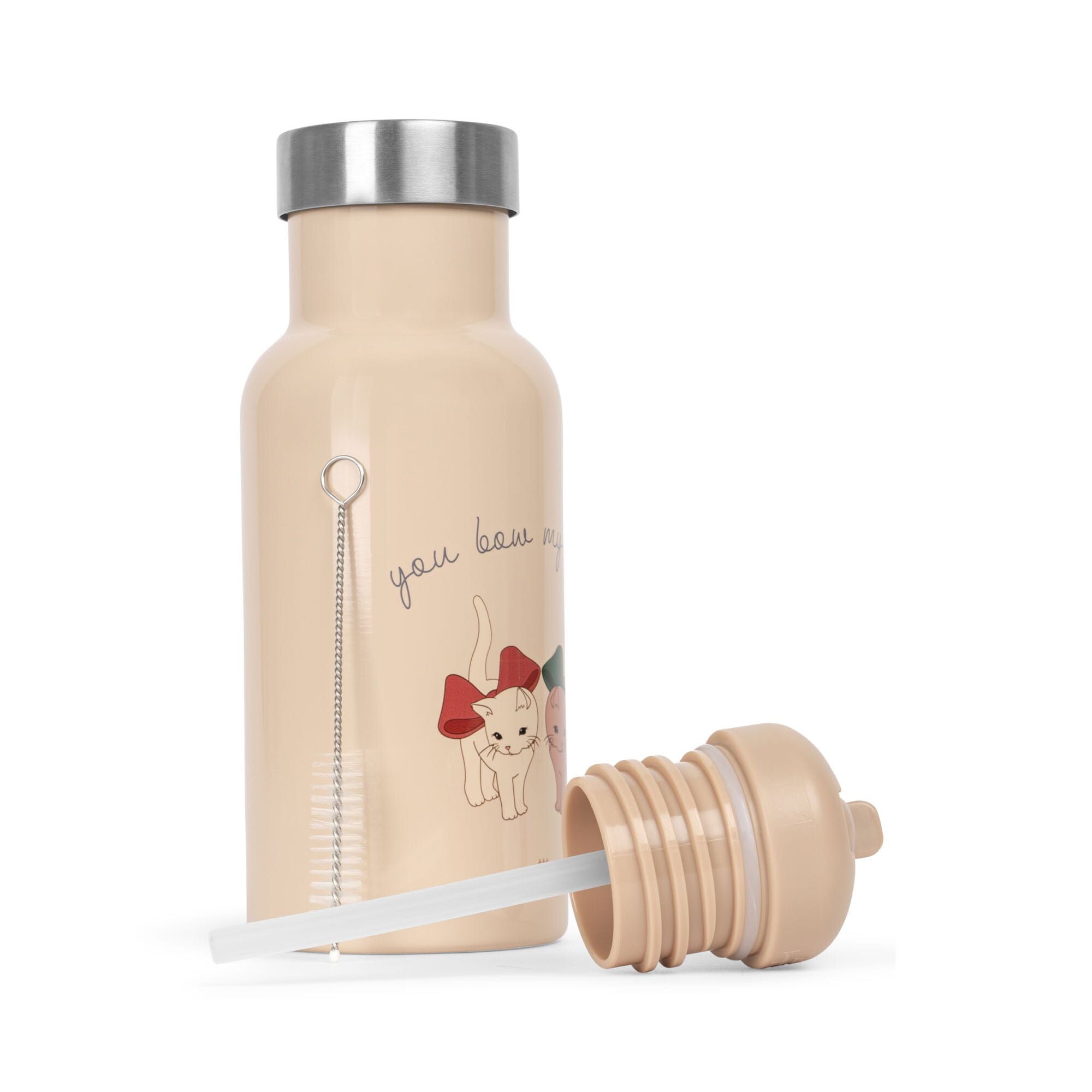 Garrafa térmica bow kitty 350 ml meal Konges sløjd