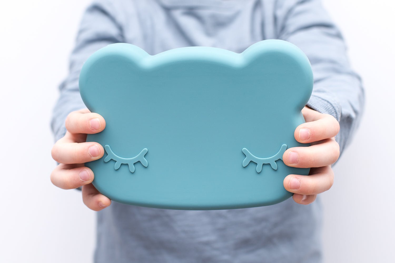 Lancheira snackie ursinho - blue dusk