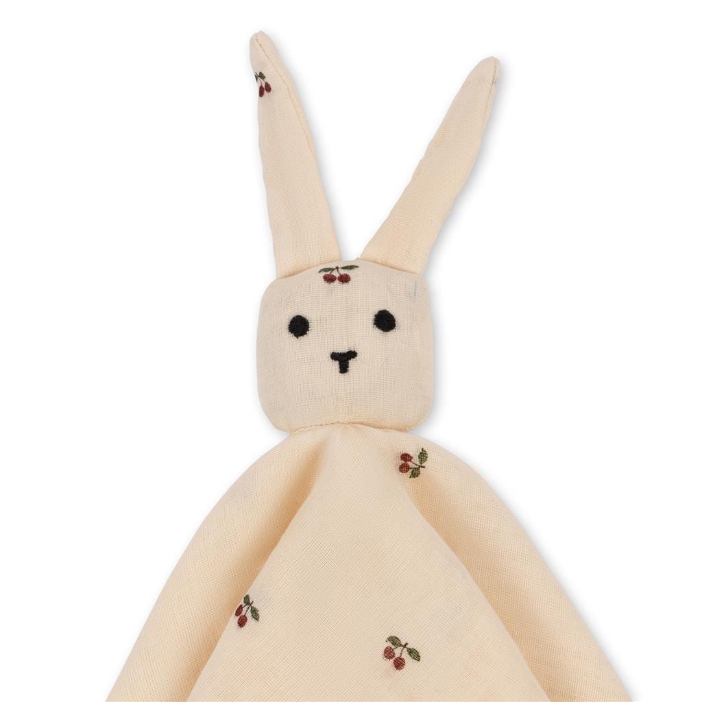 Doudou coelhinho cherry Muslin Konges sløjd