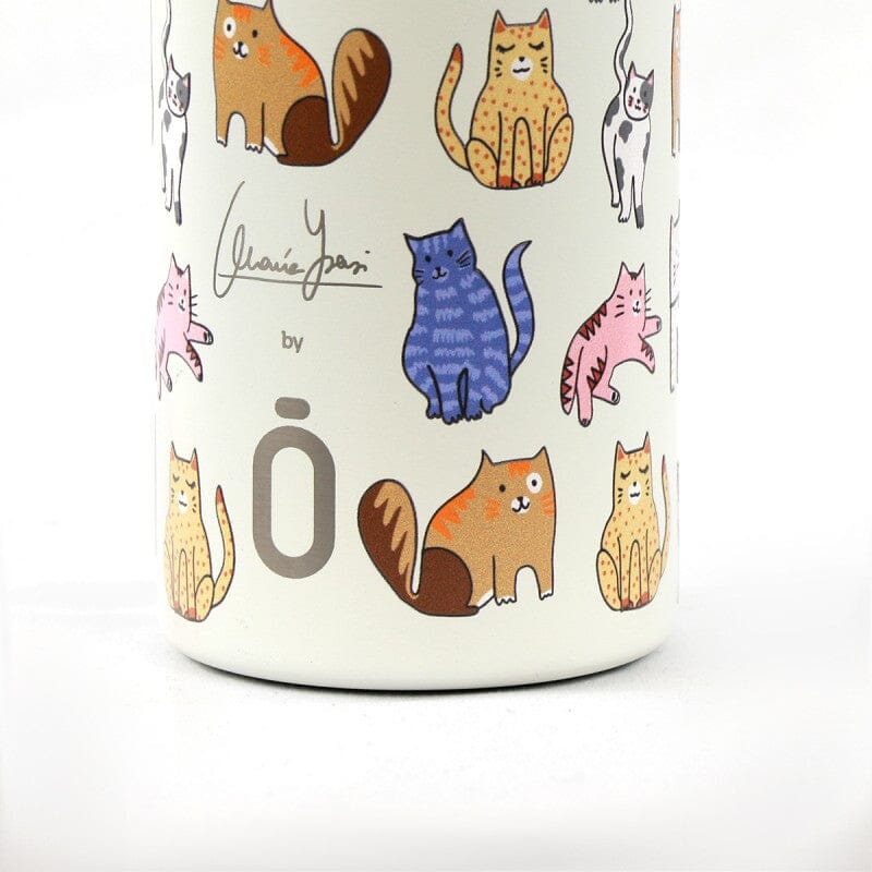 Garrafa térmica Maria Ysasi cats 600 ml dinnerware Runbott