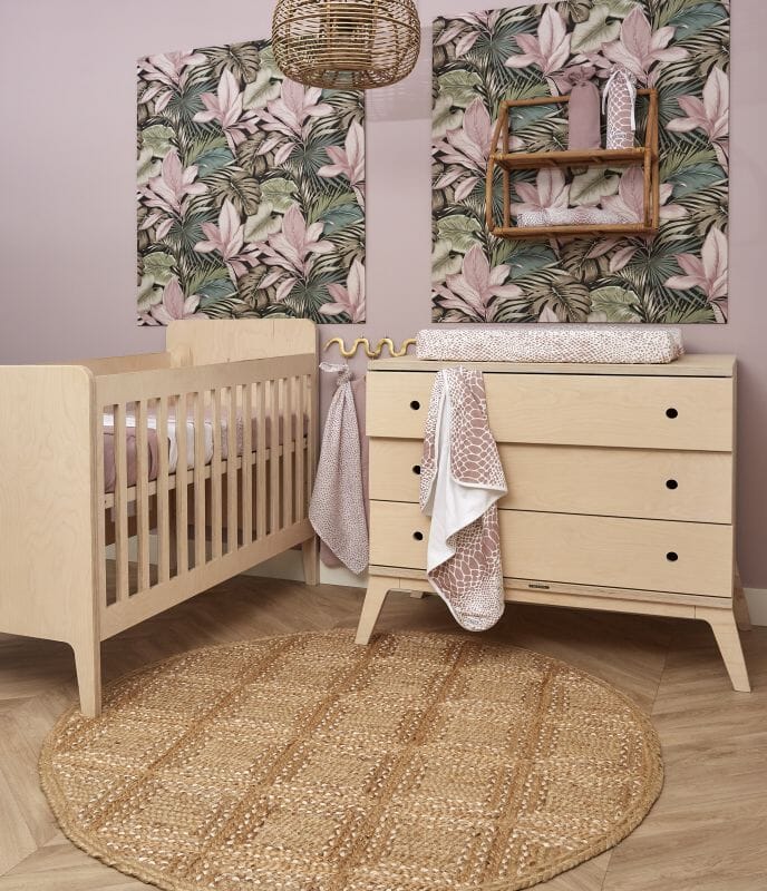 3 musselinas snake cheetah lilac 70 x 70 cm Muslin Meyco