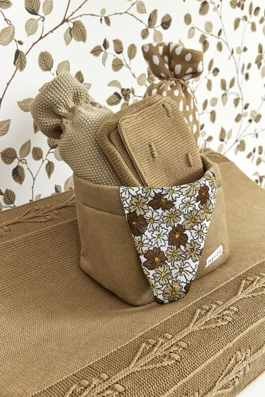 3 musselinas luva vintage flower 20 x 17 cm Bath Meyco